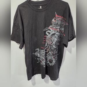 Vintage MMA Elite Griffin Bird Graphic Tee Grunge XL